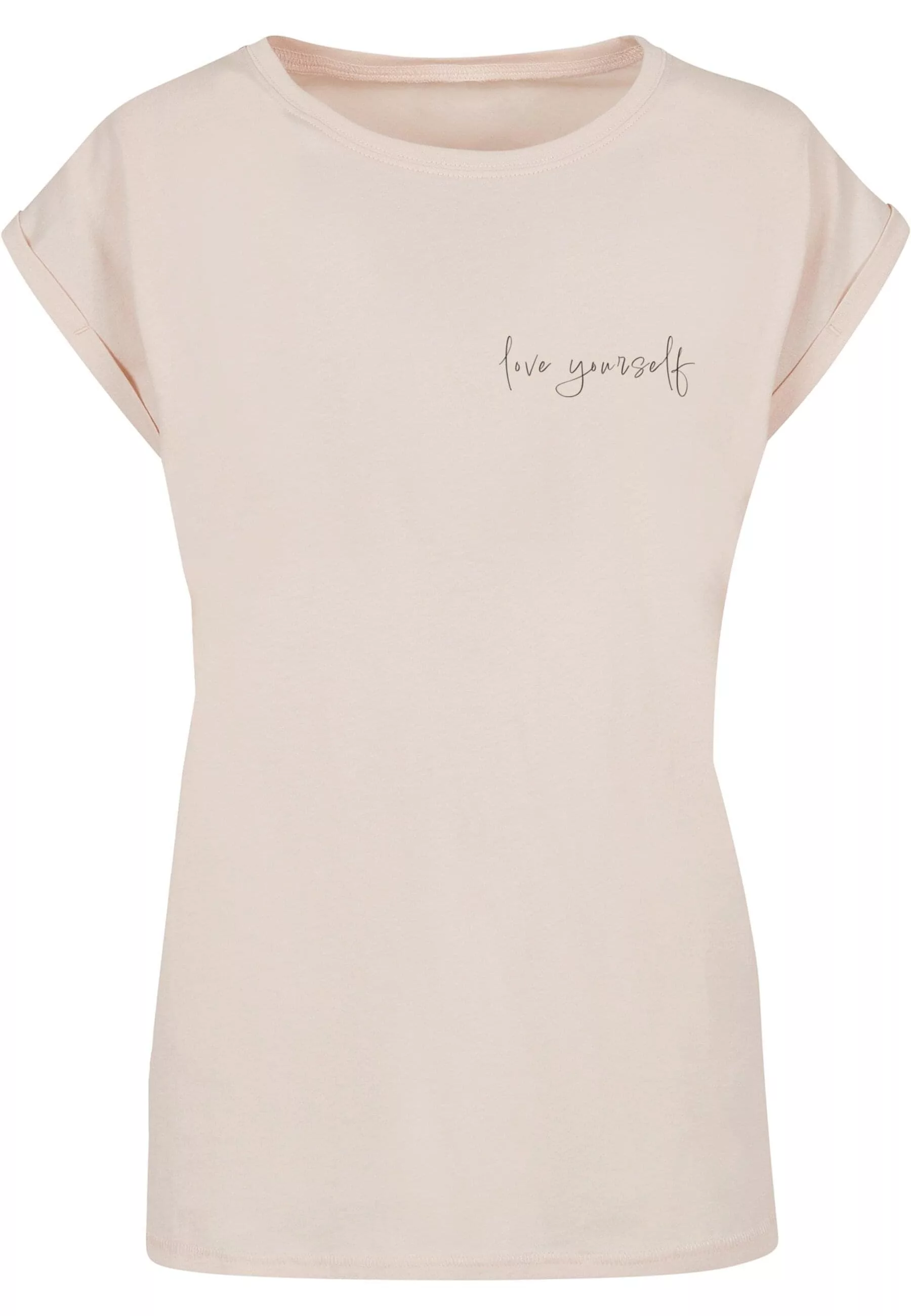 Merchcode T-Shirt "Merchcode Damen Ladies Love Yourself T-Shirt", (1 tlg.) günstig online kaufen