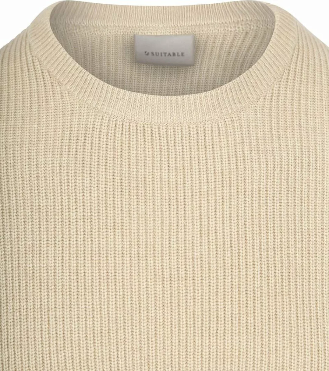 Suitable Pullover Wool Blend Ecru - Größe S günstig online kaufen