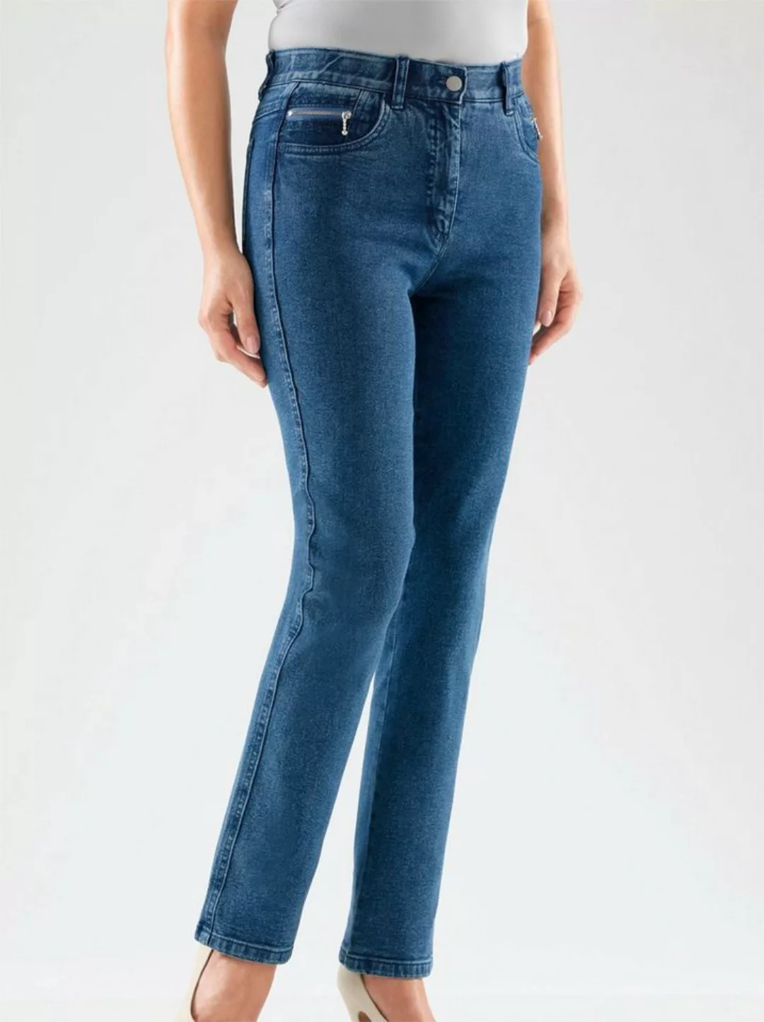 Casual Looks 5-Pocket-Jeans, (1 tlg.) günstig online kaufen