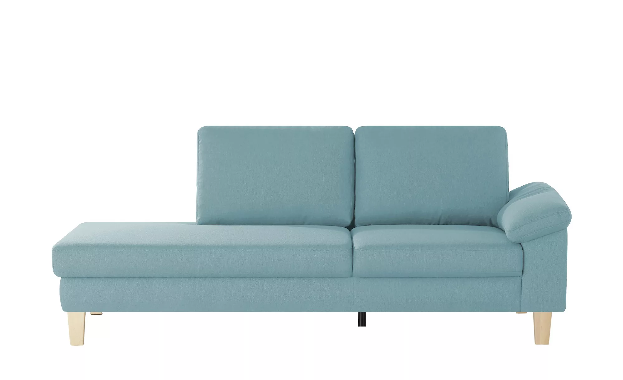 Recamiere  Bena ¦ blau ¦ Maße (cm): B: 218 H: 86 T: 97 Polstermöbel > Sofas günstig online kaufen