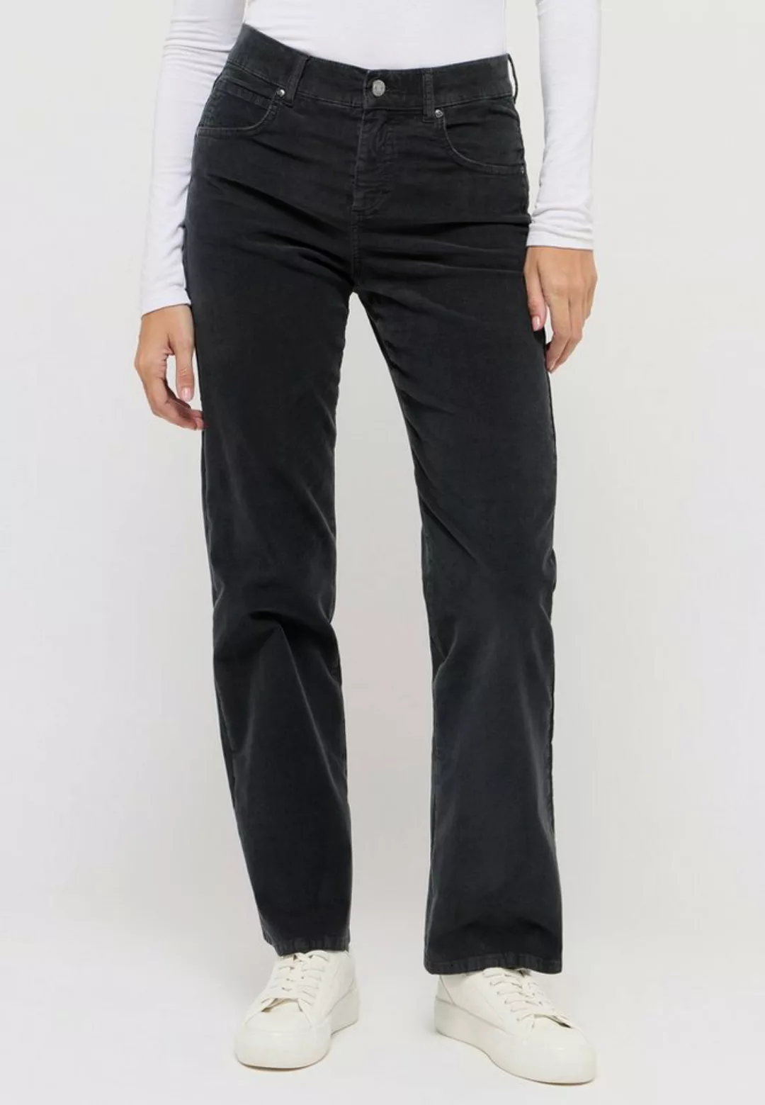 ANGELS Straight-Jeans Jeans Lara in Coloured Cord günstig online kaufen