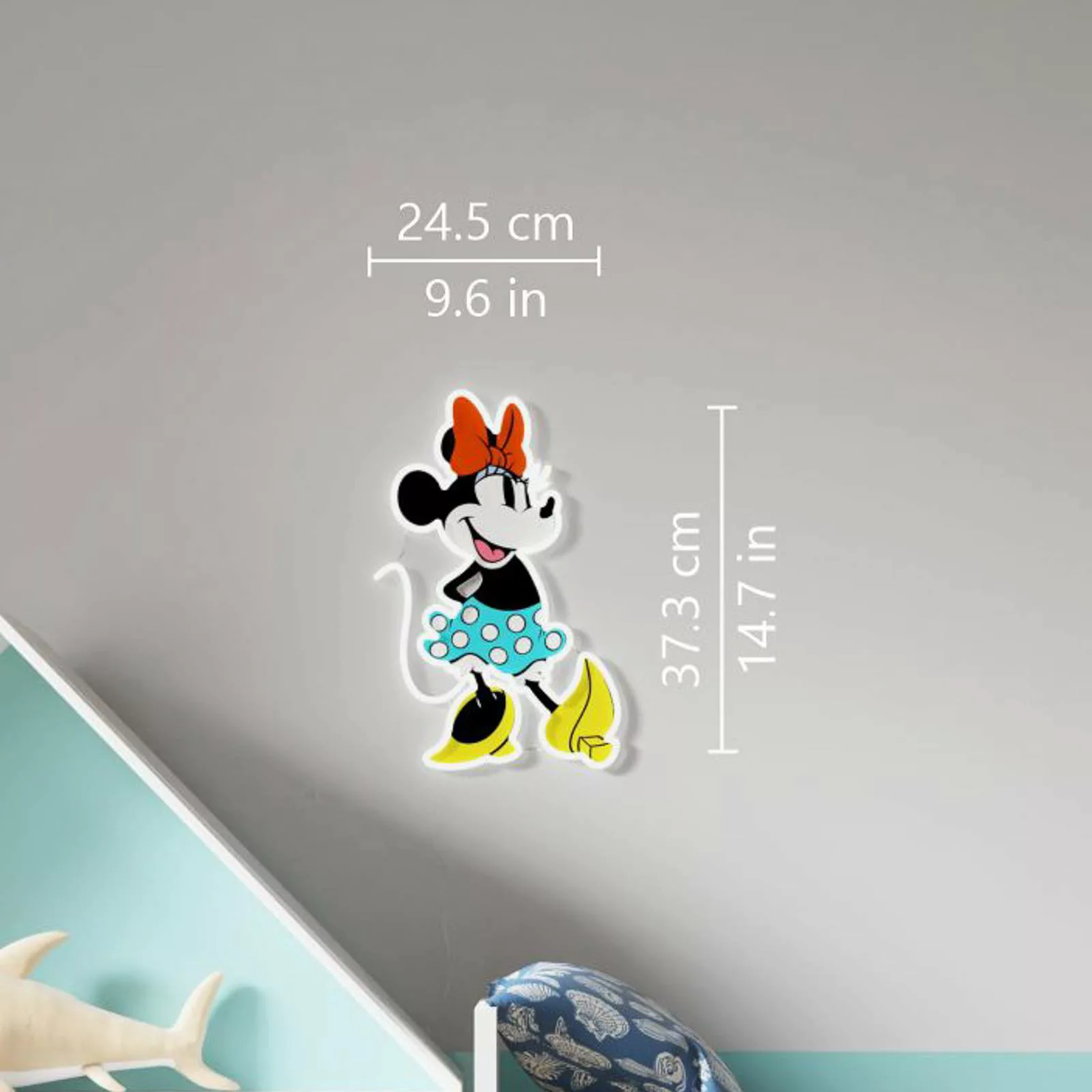 YellowPop Disney Minnie Full Body LED-Wandleuchte günstig online kaufen
