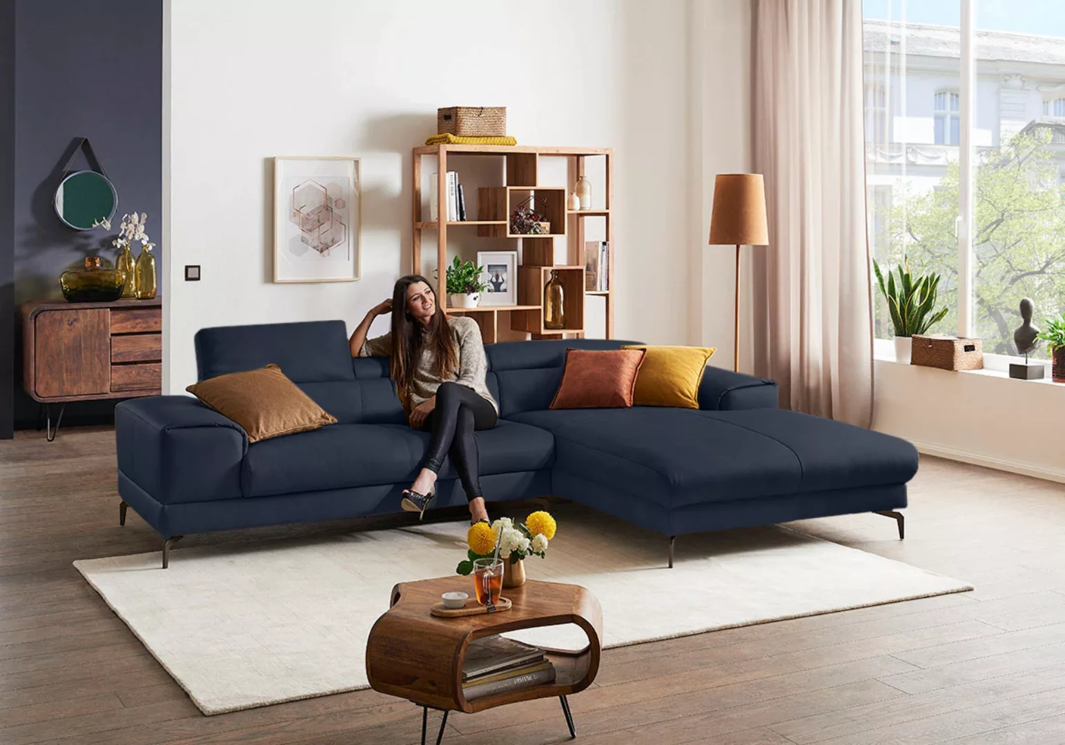 W.SCHILLIG Ecksofa "piedroo, Designsofa mit tollem Sitzkomfort, elegant und günstig online kaufen
