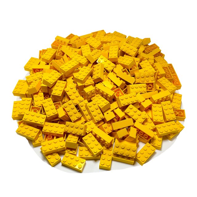 LEGO® Spielbausteine LEGO® 2x4 Steine Hochsteine Gelb - 3001 NEU! Menge 250 günstig online kaufen