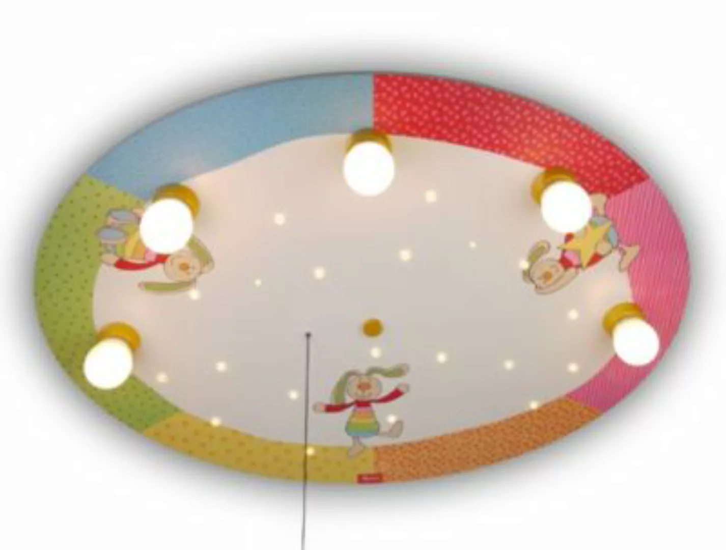 Rainbow Rabbit - runde Deckenleuchte mit LEDs günstig online kaufen