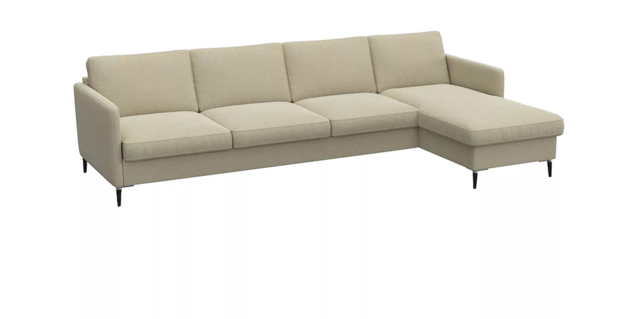 FLEXLUX Ecksofa »Fiore, L-Form, bequem und komfortabel durch hochwertigem S günstig online kaufen