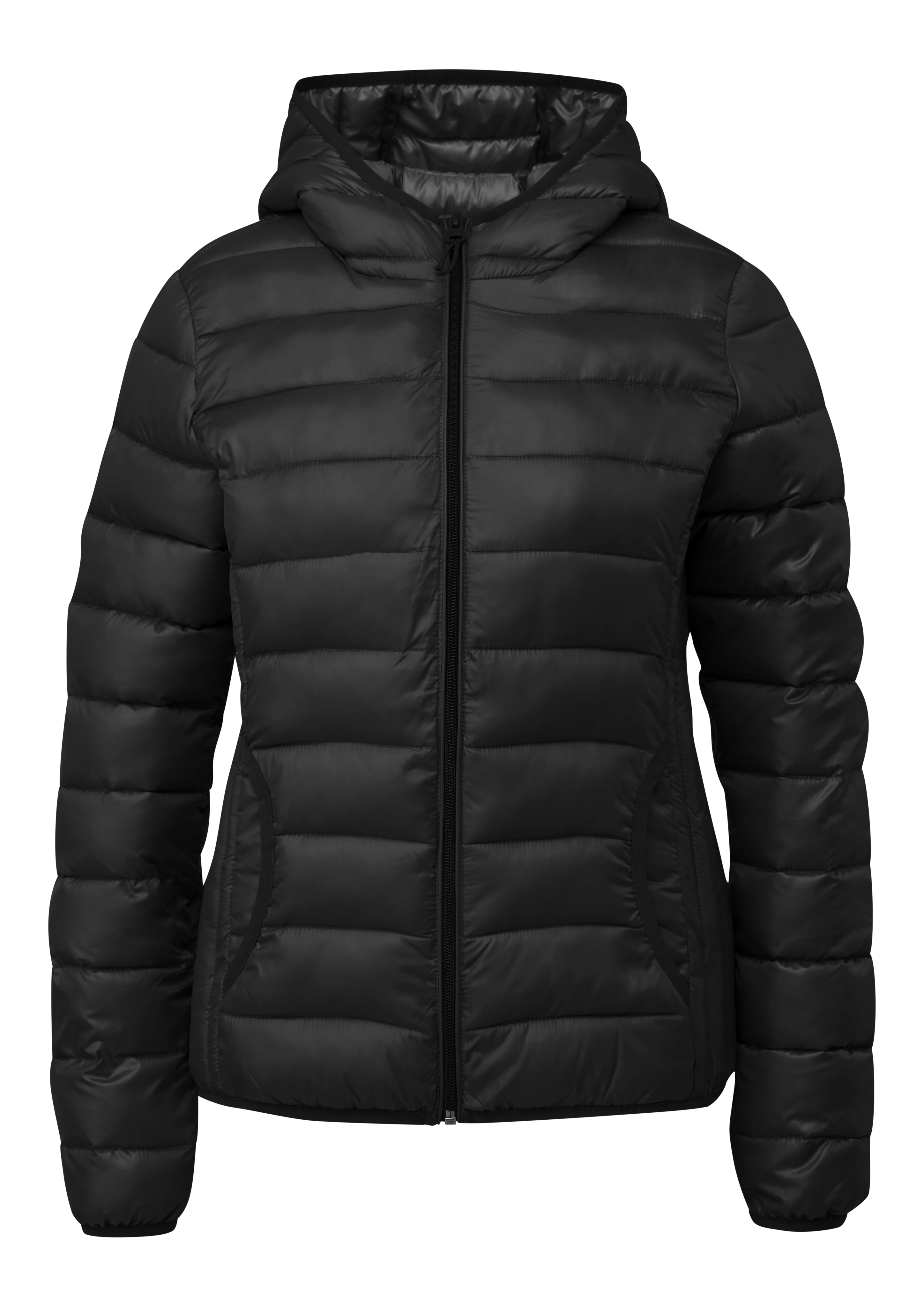 QS Outdoorjacke, mit Kapuze, mit Kapuze günstig online kaufen