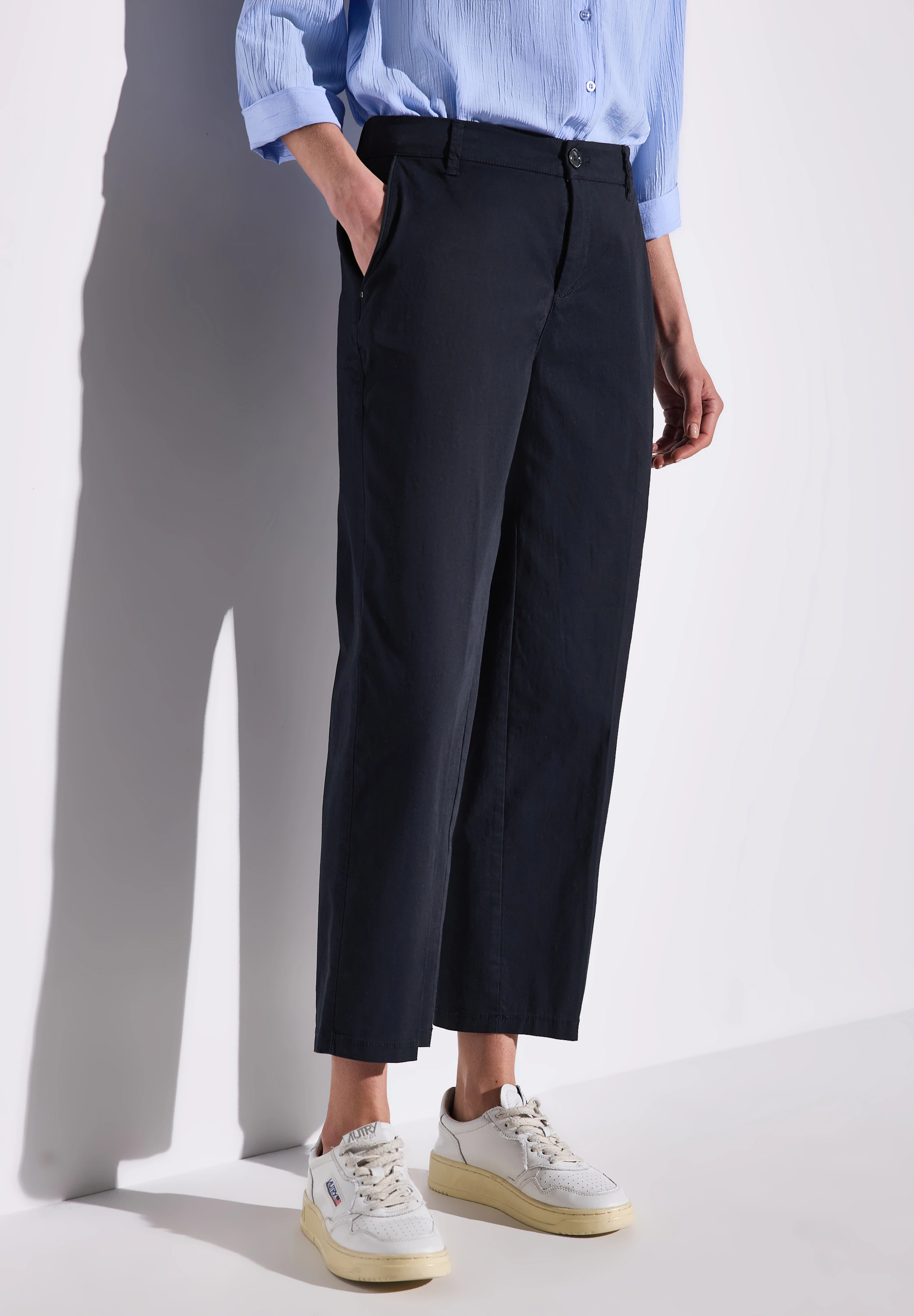 STREET ONE Chinohose mit geradem Bein günstig online kaufen