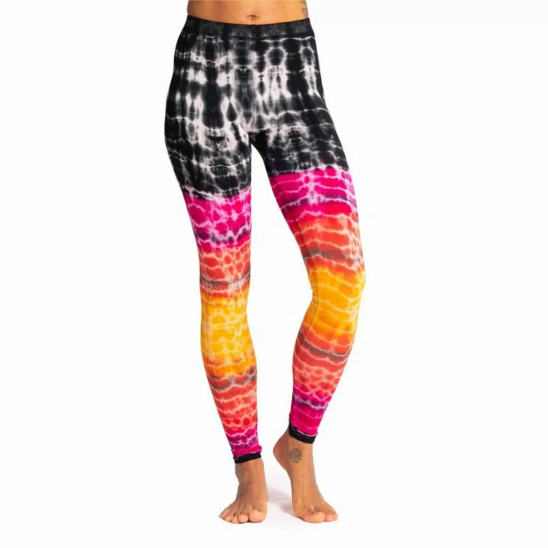 PANASIAM Leggings Unikat Batik Leggings 'Sonne' aus natürlicher Viskose Goa günstig online kaufen