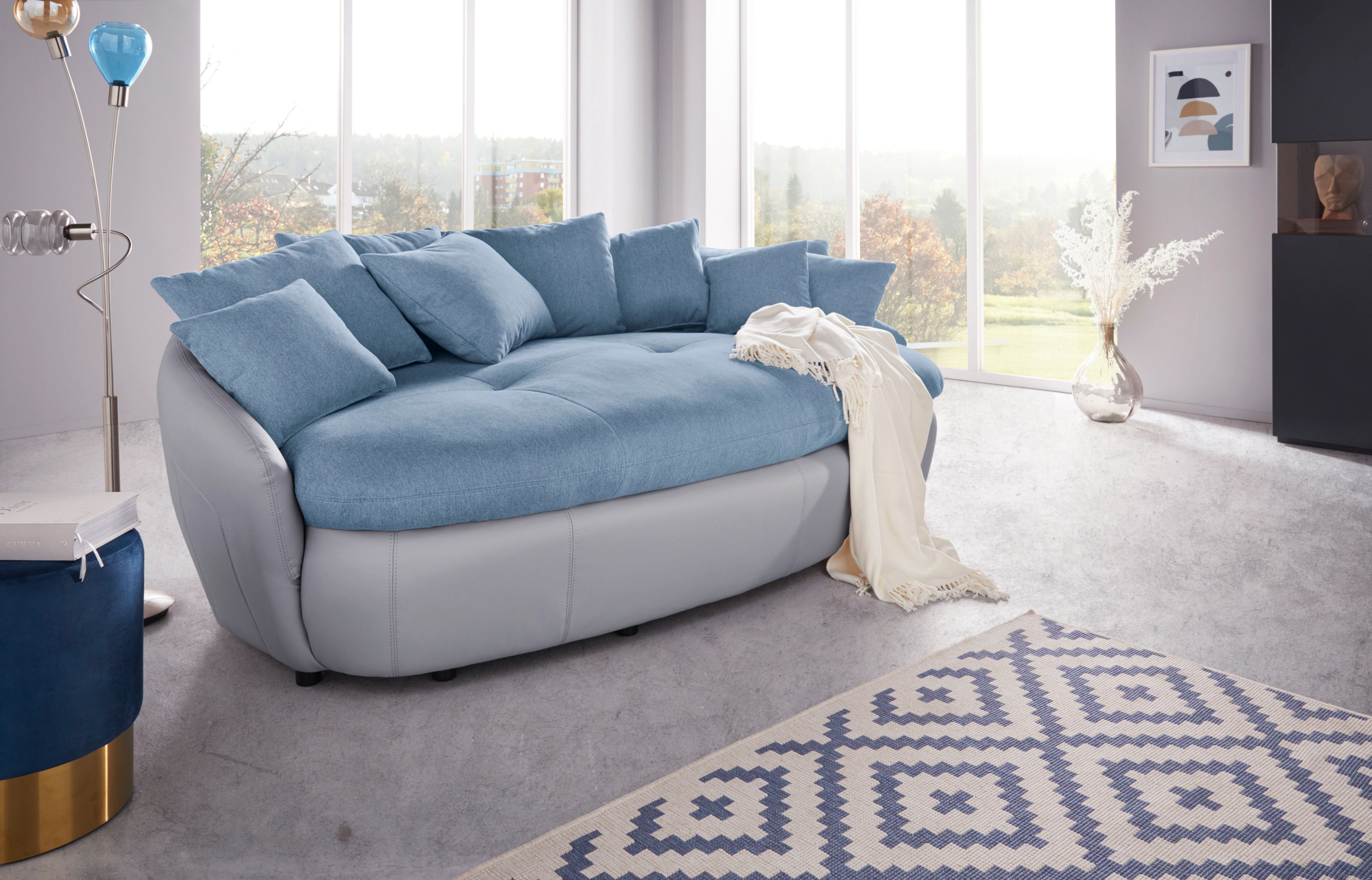 INOSIGN Big-Sofa "Aruba", gemütliches Megasofa in XXL in organischer Form m günstig online kaufen
