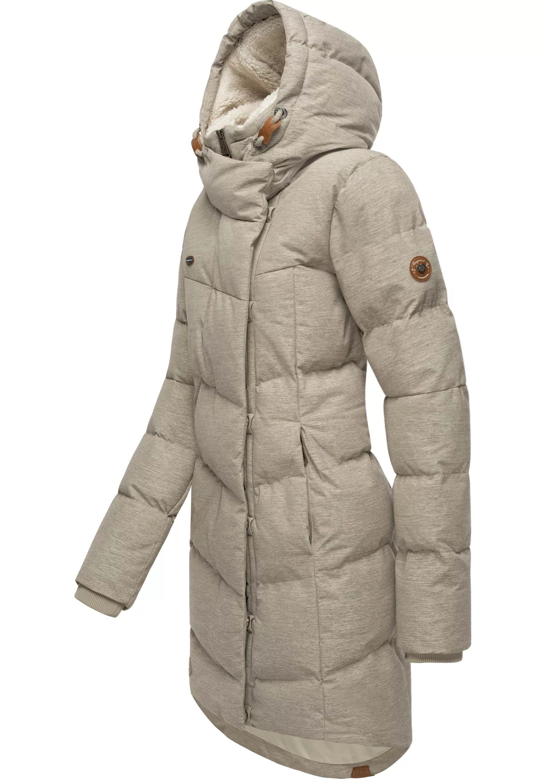 Ragwear Wintermantel "Pavla", stylischer Winterparka mit Teddyfutter und Ka günstig online kaufen