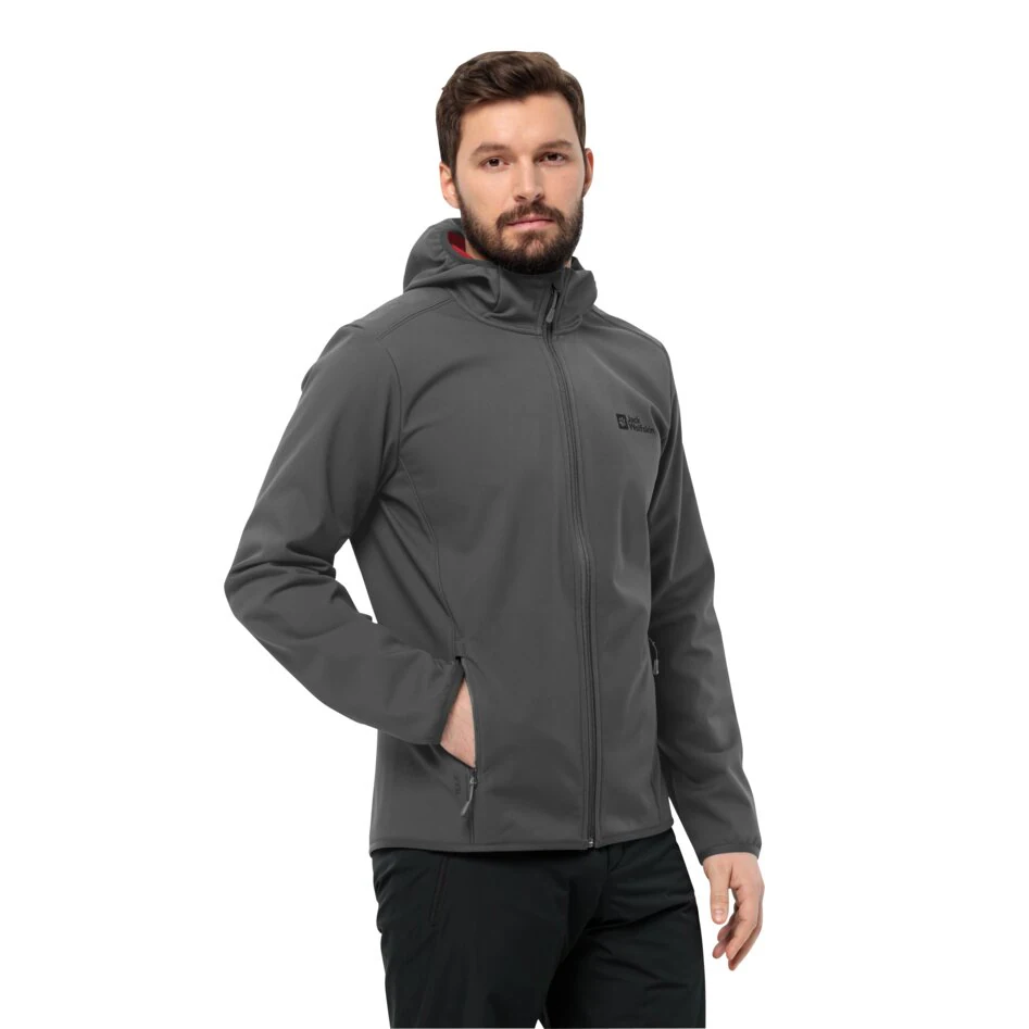 Jack Wolfskin Softshelljacke "BORNBERG HOODY", mit Kapuze, winddicht, wasse günstig online kaufen