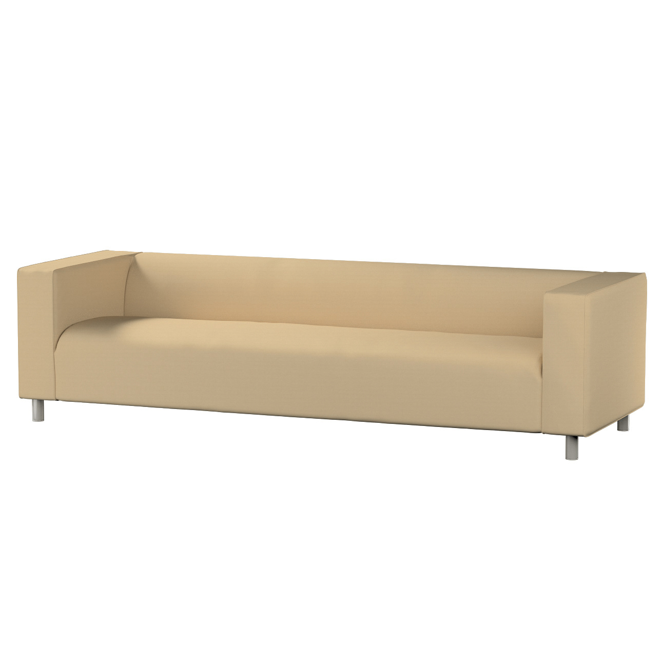 Bezug für Klippan 4-Sitzer Sofa, caffe latte, Bezug für Klippan 4-Sitzer, C günstig online kaufen