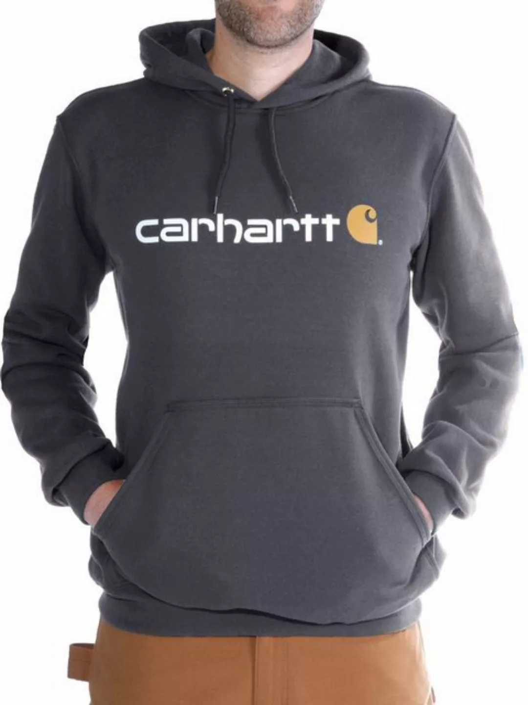 Carhartt Kapuzensweatshirt Logo Sweatshirt günstig online kaufen