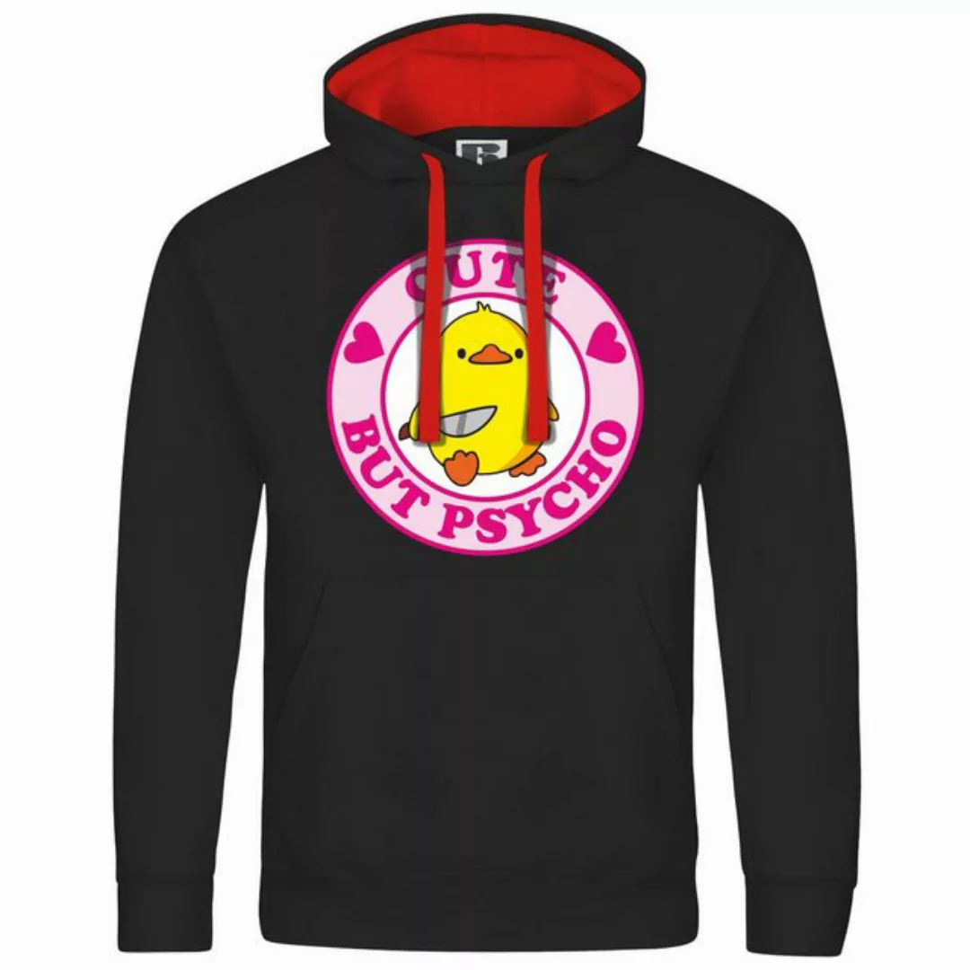 deinshirt Kapuzenpullover Herren Kapuzenpullover Cute but Psycho Mit Print günstig online kaufen