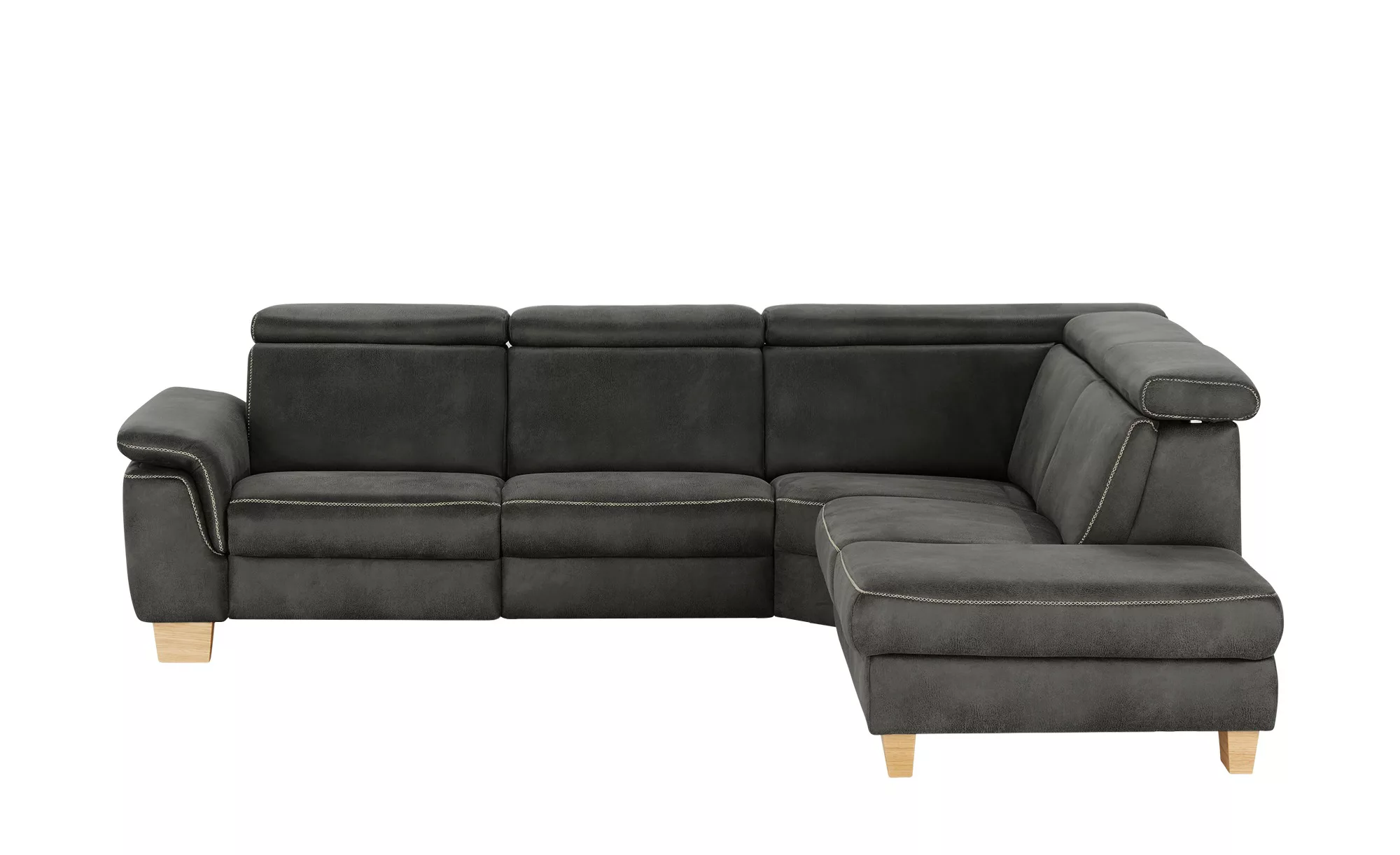 Mein Sofa bold Ecksofa  Beata - grau - 270 cm - 80 cm - 233 cm - Polstermöb günstig online kaufen
