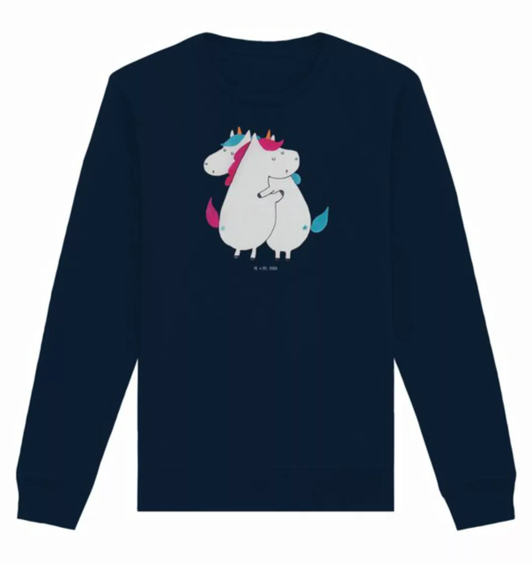 Mr. & Mrs. Panda Longpullover Größe XXL Einhörner Umarmen - French Navy - G günstig online kaufen