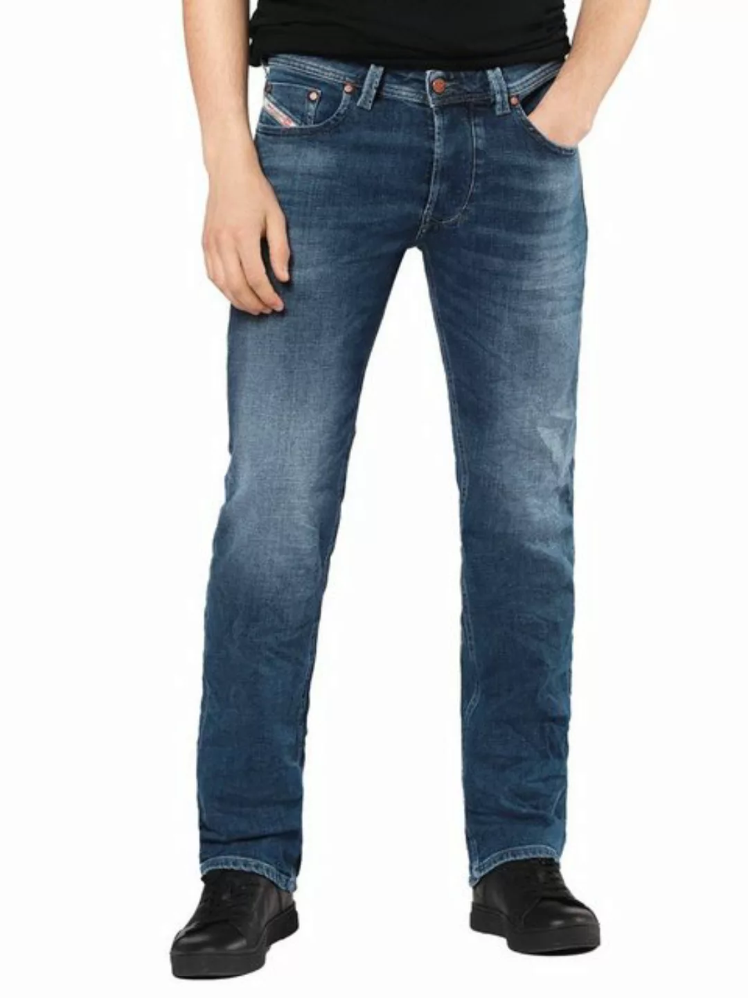 Diesel Straight-Jeans Regular Stretch Hose - Larkee 084UH - W32 L32 günstig online kaufen