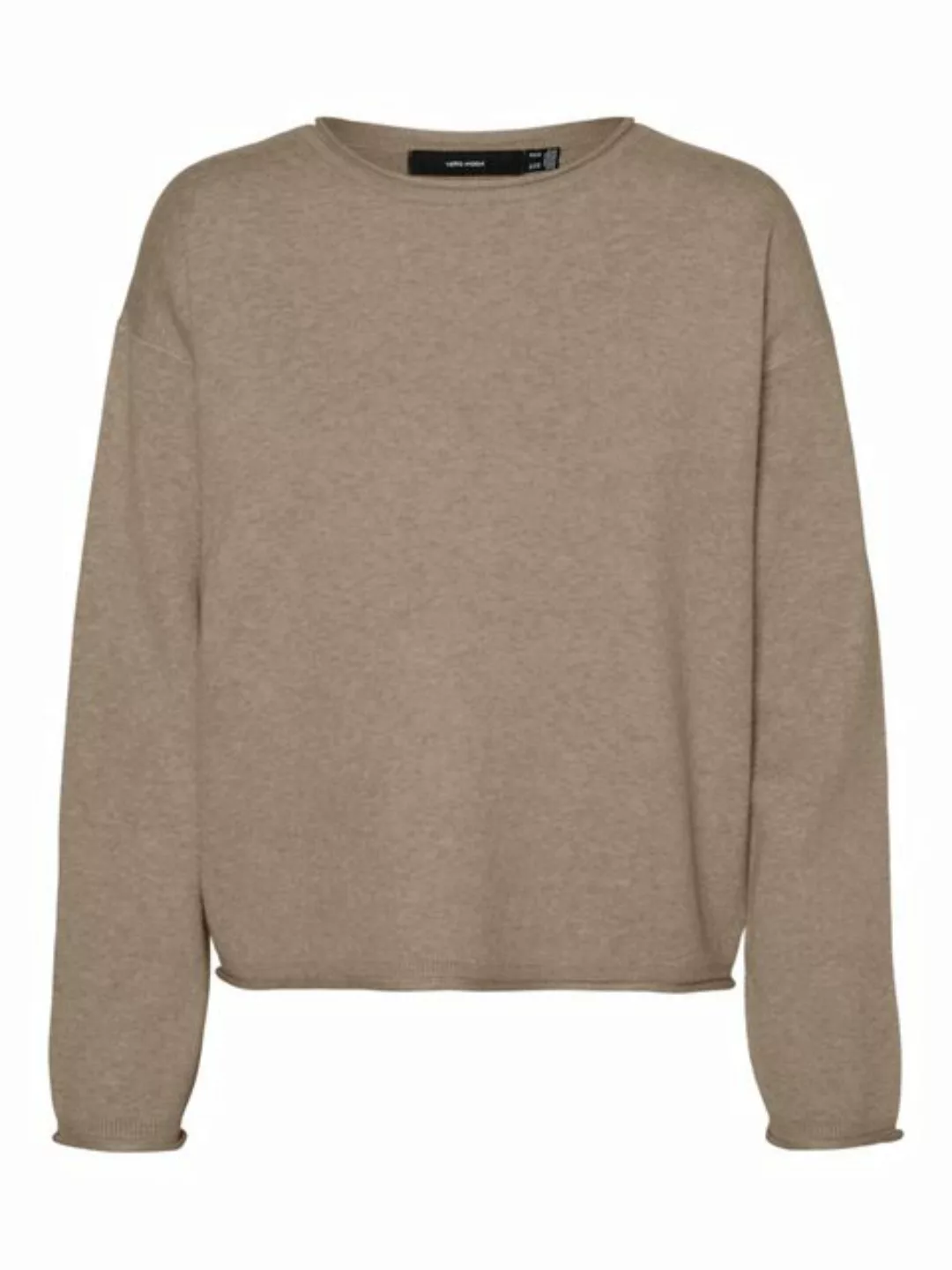 Vero Moda Strickpullover "VMGOLD ROLL LS O-NECK PULLOVER GA" günstig online kaufen