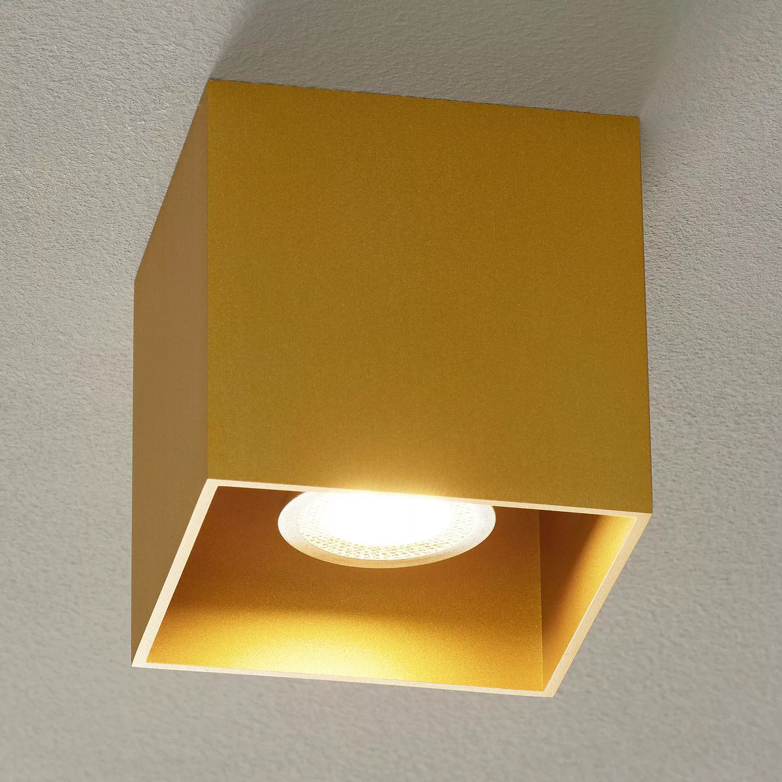 WEVER & DUCRÉ Box 1.0 PAR16 Deckenlampe gold günstig online kaufen