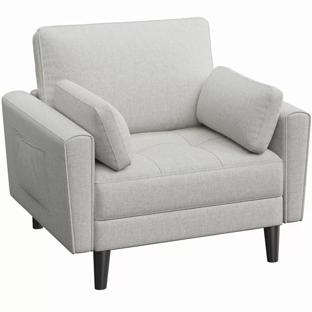 Yaheetech Sofa, 1 Sitzer Loungesofa Einzelsofa günstig online kaufen