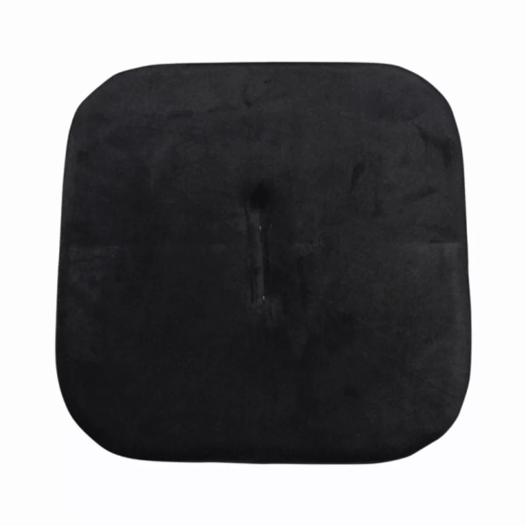 Hocker 35 X 38 Cm Samt Schwarz günstig online kaufen