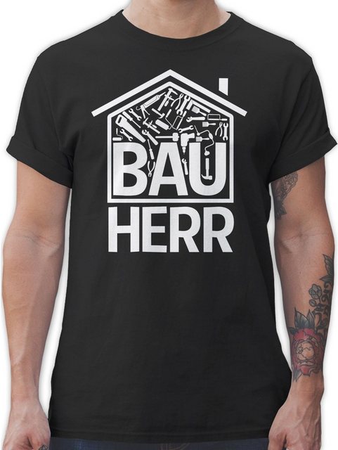 Shirtracer T-Shirt Bauherr Werkzeuge Handwerker Geschenke günstig online kaufen