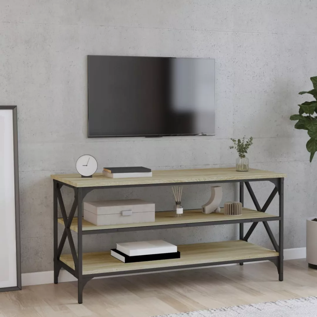 Vidaxl Tv-schrank Sonoma-eiche 100x40x50 Cm Holzwerkstoff günstig online kaufen