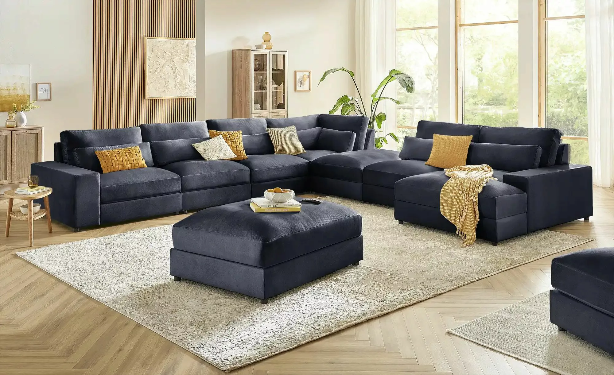 Ecksofa  Branna ¦ grau ¦ Maße (cm): B: 412 H: 88 T: 296.0 Polstermöbel > So günstig online kaufen