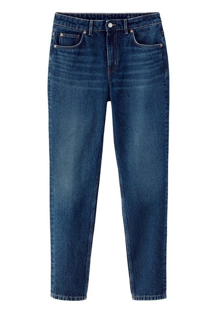 Hessnatur Bequeme Jeans HANNA High Rise Mom aus reinem Bio-Denim (1-tlg) günstig online kaufen