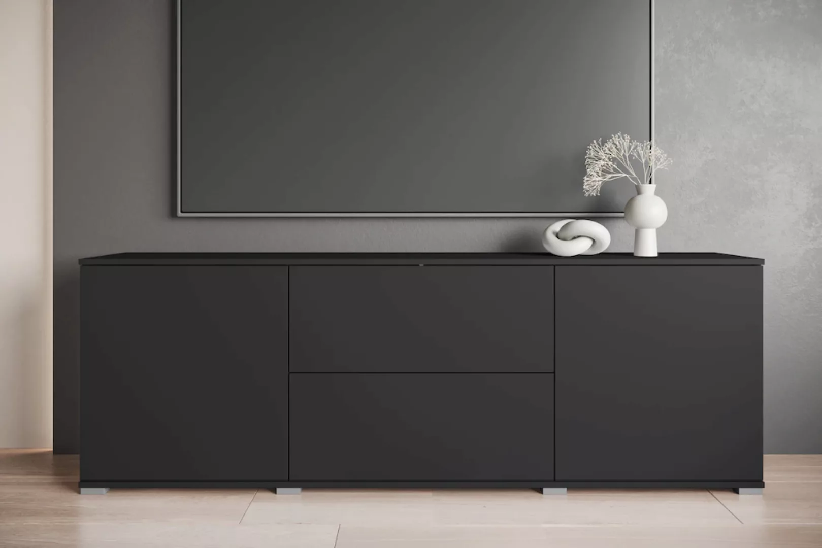 INOSIGN Lowboard "Kenia", (1 St.), Der moderne TV-Schrank, mit 2 Türen und günstig online kaufen