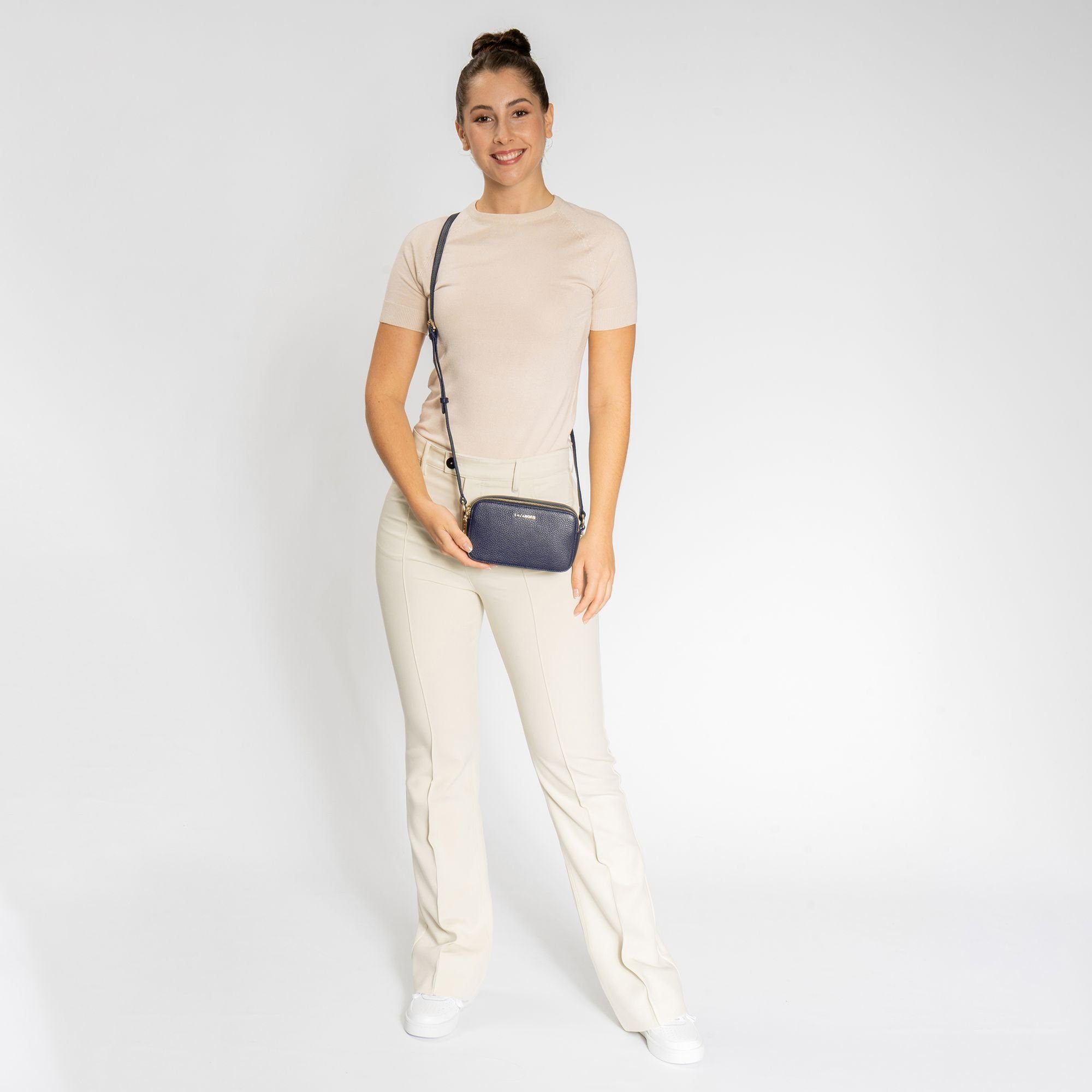 Lazarotti Umhängetasche Bologna Leather, Leder günstig online kaufen