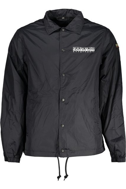 Napapijri Outdoorjacke Wasserdichte Herren Sportjacke Schwarz mit Kontrastd günstig online kaufen