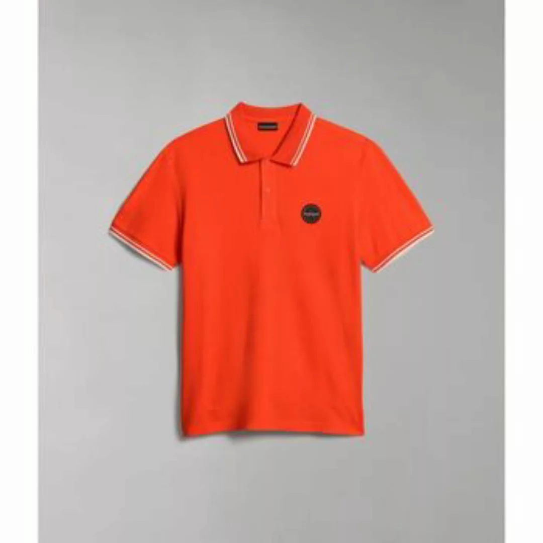 Napapijri  T-Shirts & Poloshirts E-MACAS NP0A4H5Z-R05 RED CHERRY günstig online kaufen