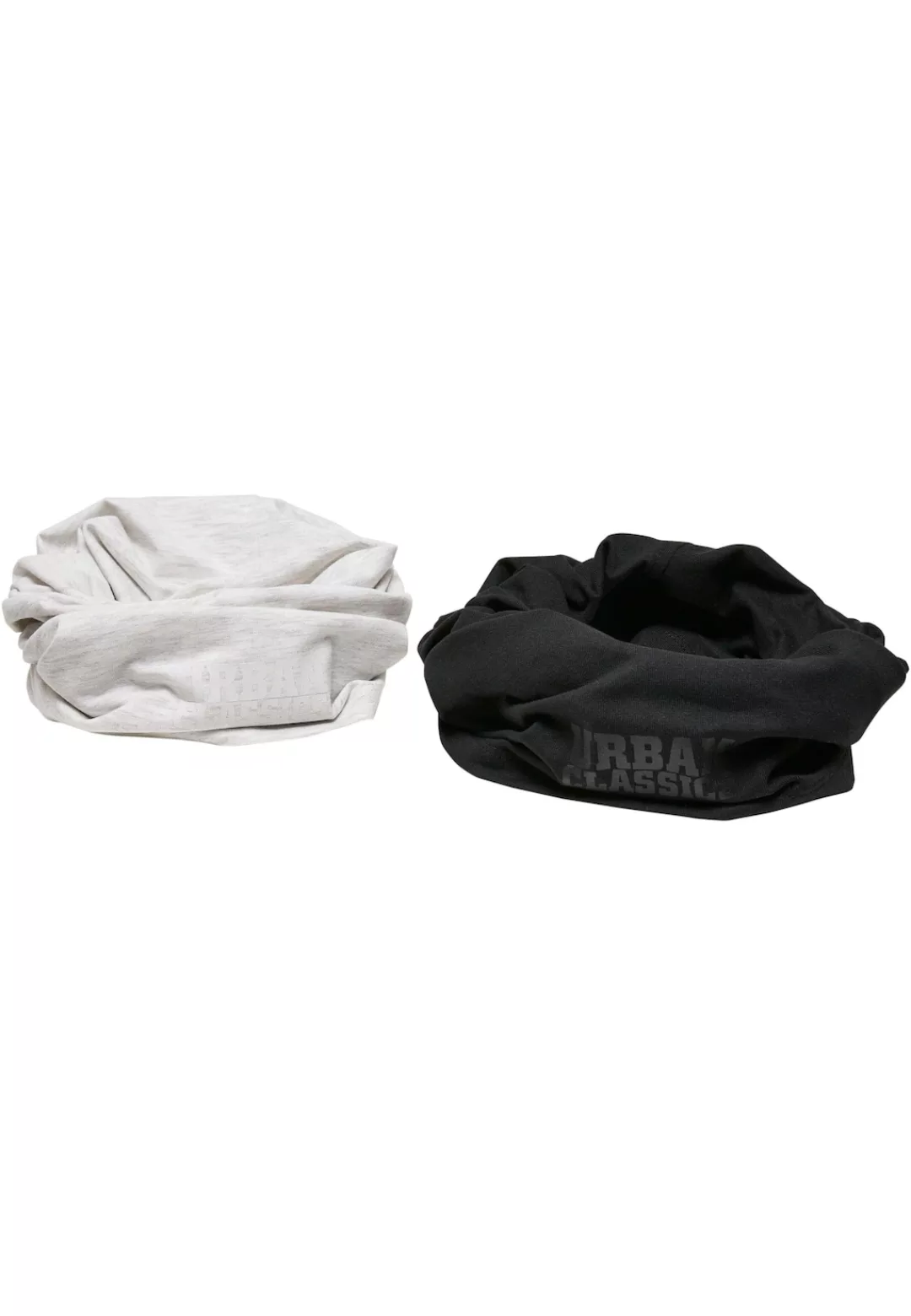 URBAN CLASSICS Halstuch "Urban Classics Unisex Logo Tube Scarf 2-Pack" günstig online kaufen