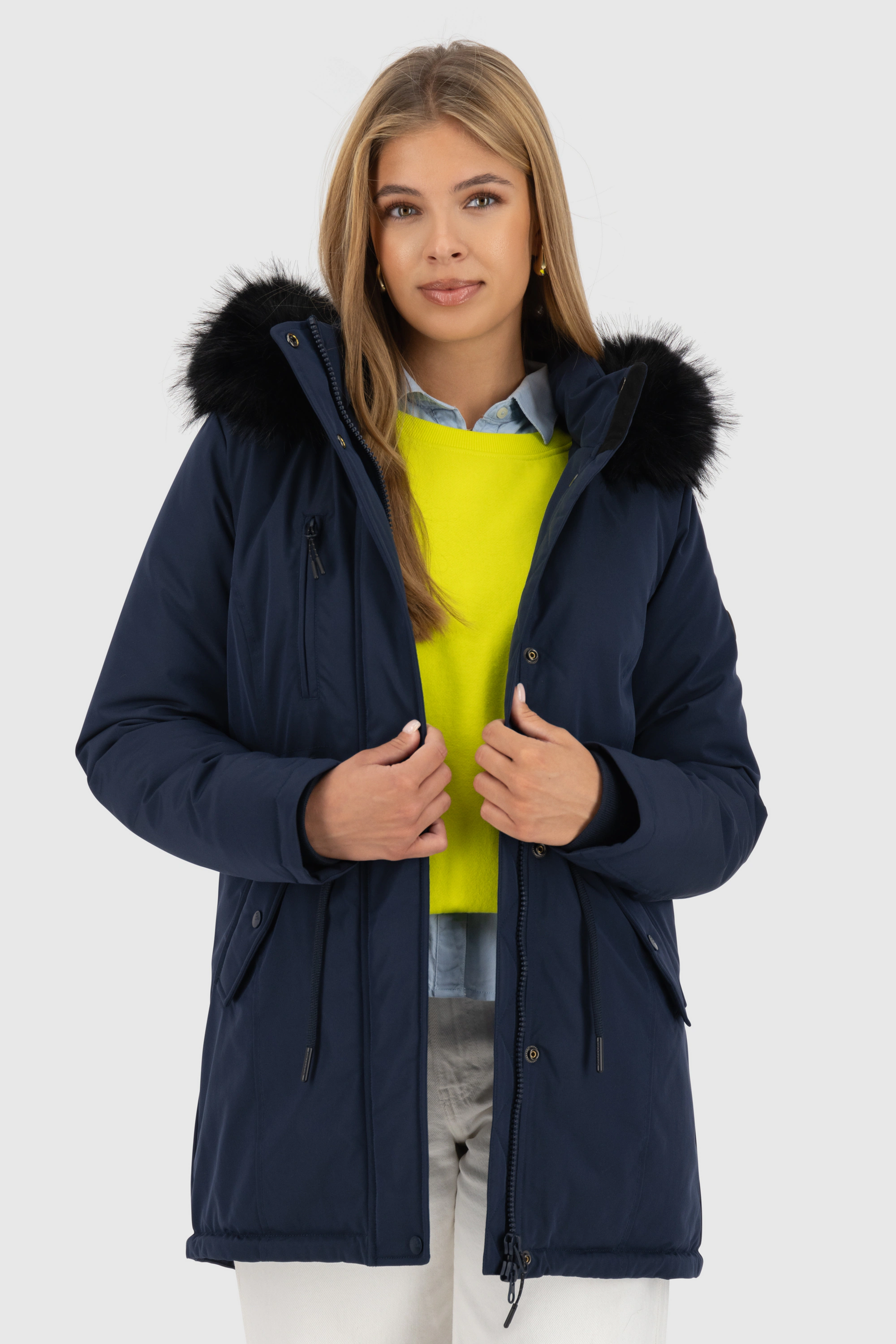 Alife & Kickin Winterjacke "KierseyAK A Parka Damen" günstig online kaufen