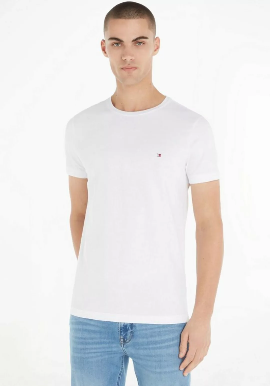 Tommy Hilfiger T-Shirt CORE STRETCH SLIM C-NECK TEE günstig online kaufen