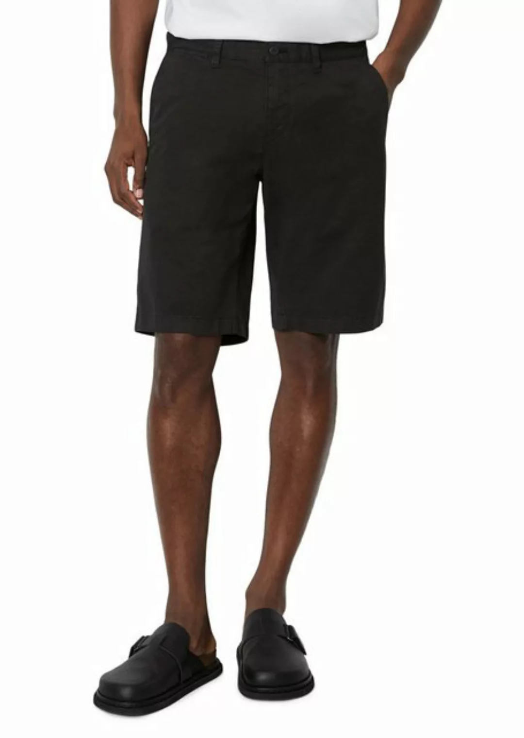 Marc O'Polo Shorts aus Bio-Baumwoll-Mix günstig online kaufen