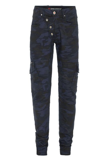 Cipo & Baxx 5-Pocket-Jeans Jeans mit tollen Cargotaschen, CD690 günstig online kaufen