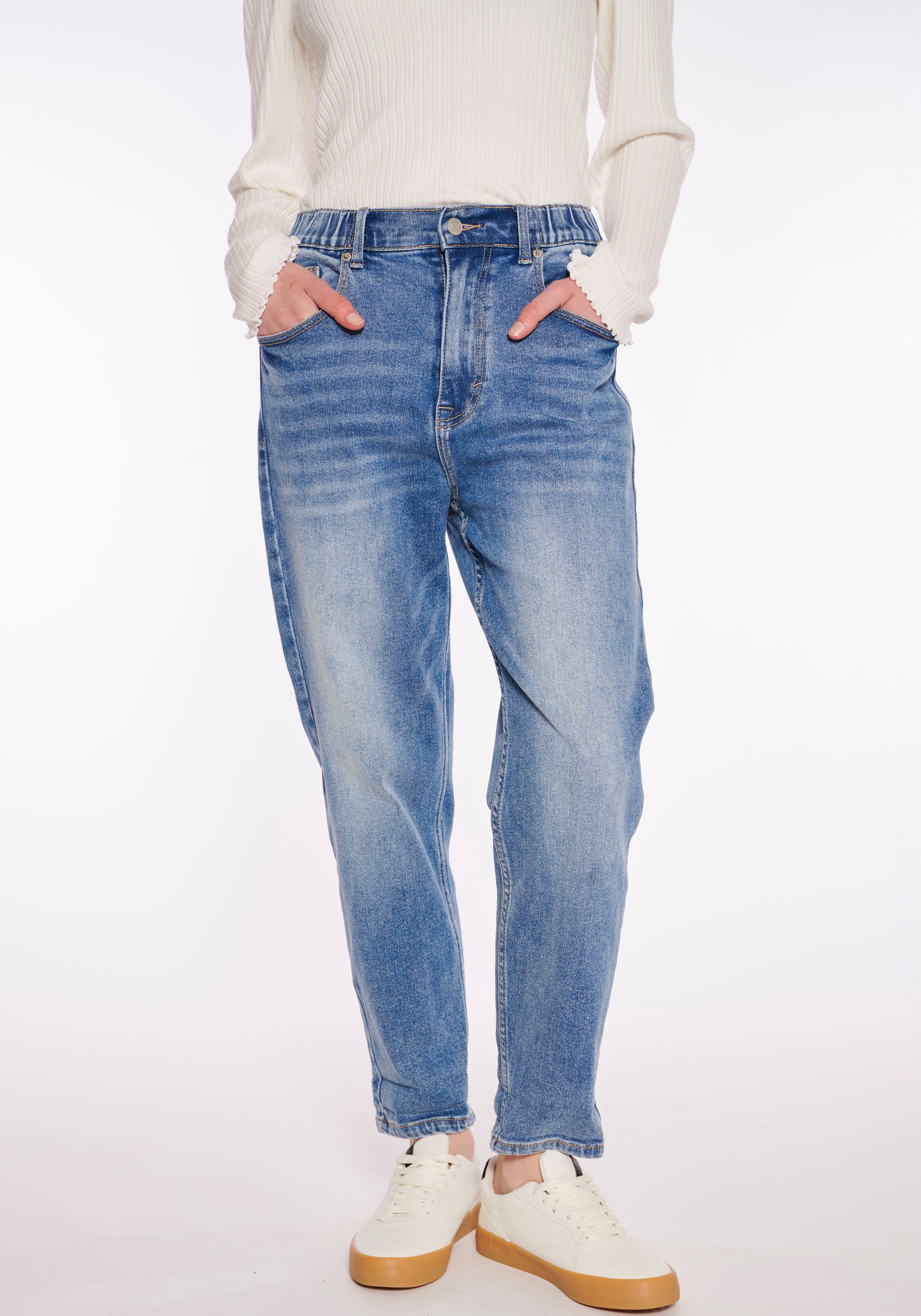 HaILY’S High-waist-Jeans "LG HW C JN Mirell", mit Gummizug am Bund günstig online kaufen