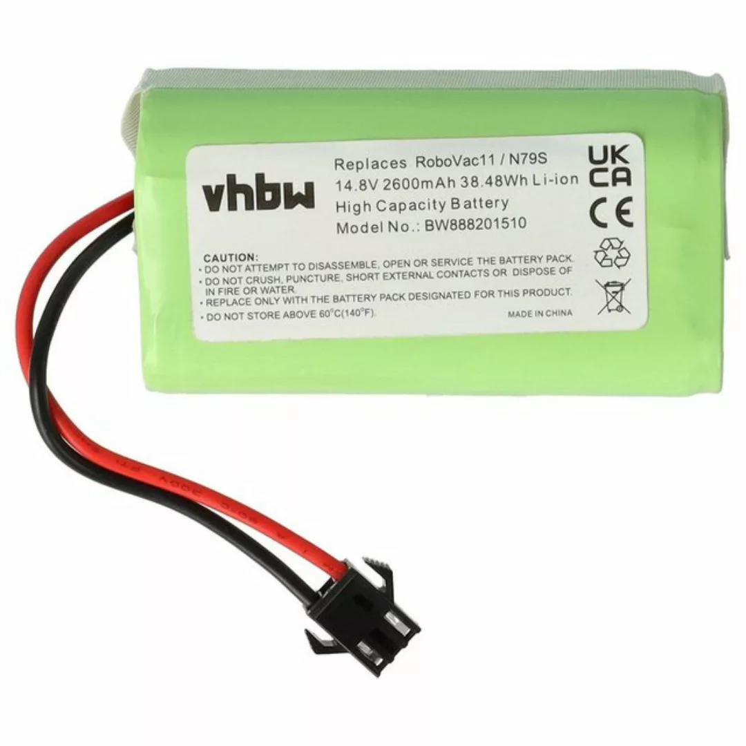 vhbw kompatibel mit Proscenic 850T Staubsauger-Akku Li-Ion 2600 mAh (14,8 V günstig online kaufen