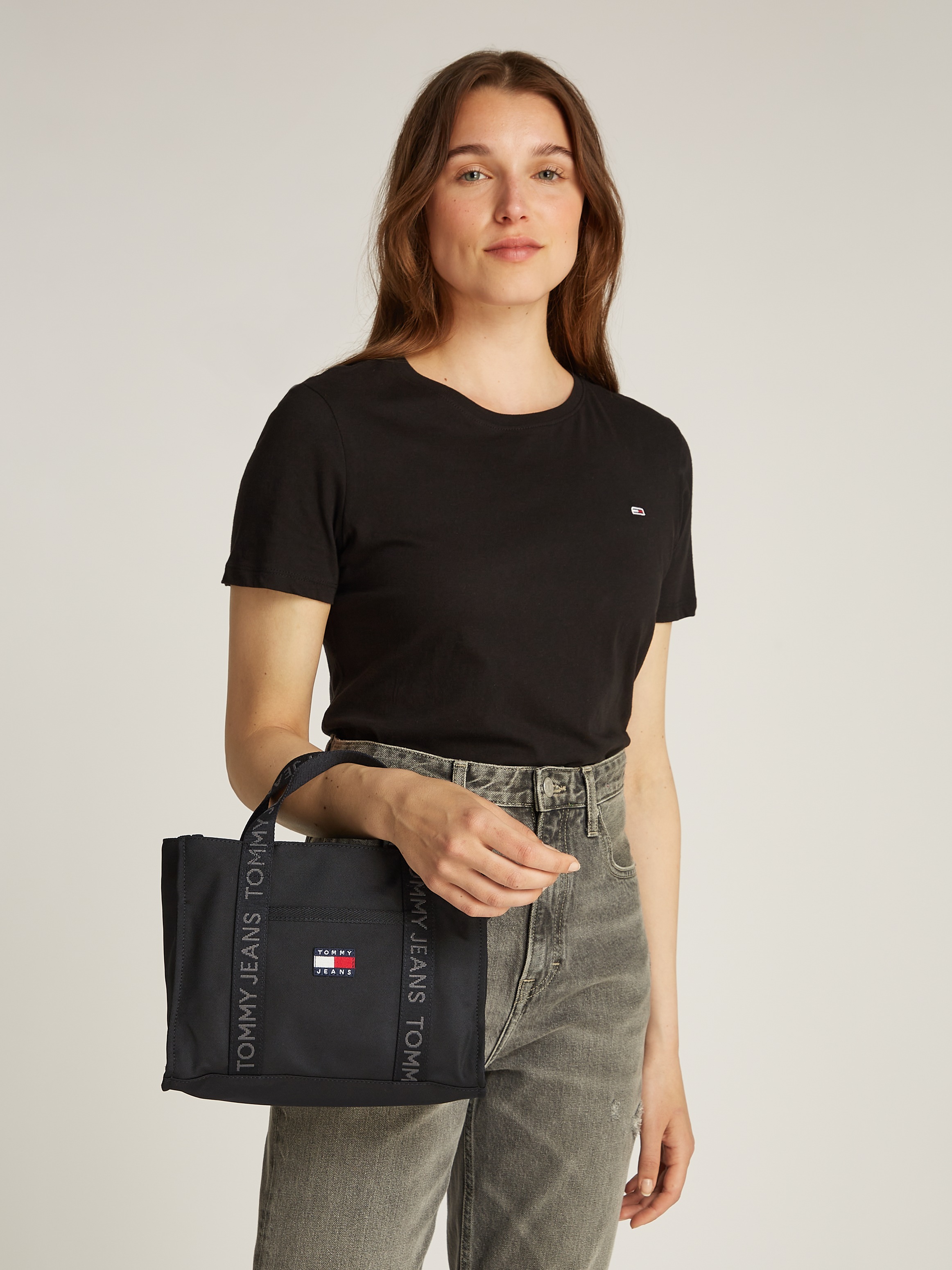 Tommy Jeans Shopper "TJW ESS DAILY MINI TOTE", Damen Henkeltaschuhe Schulte günstig online kaufen