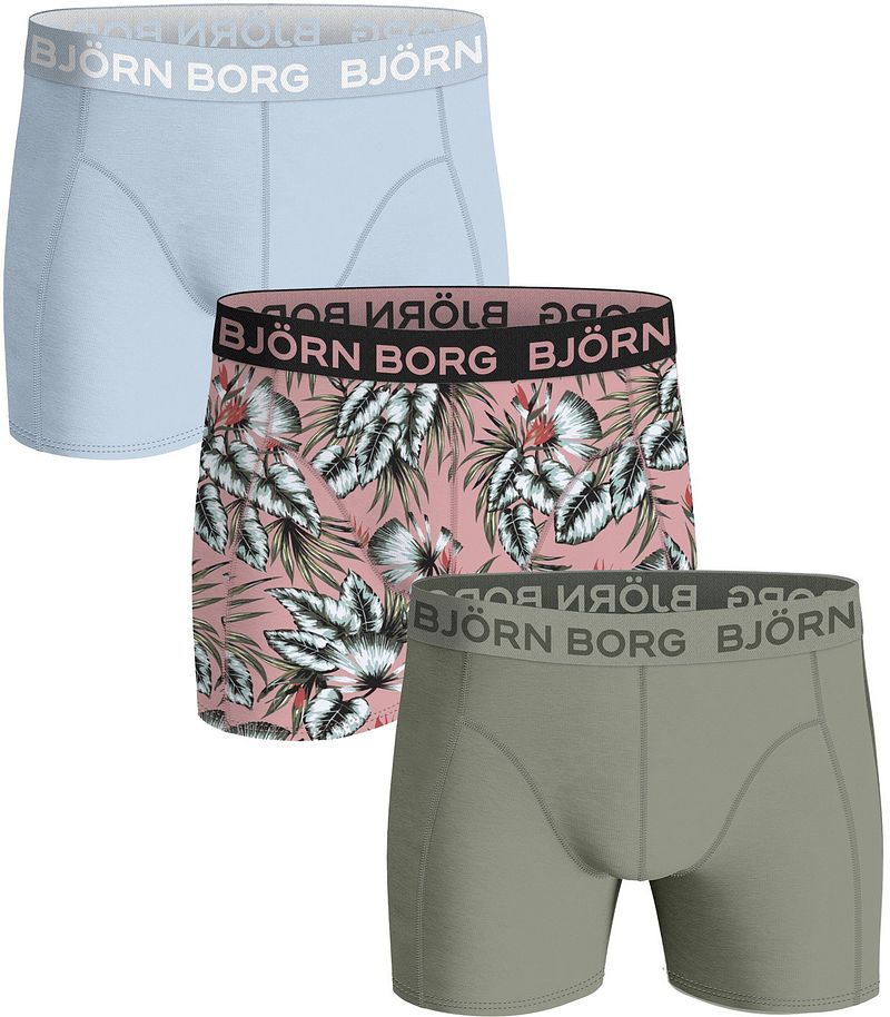 Björn Borg Shorts 3er-Pack Multicolour - Größe S günstig online kaufen