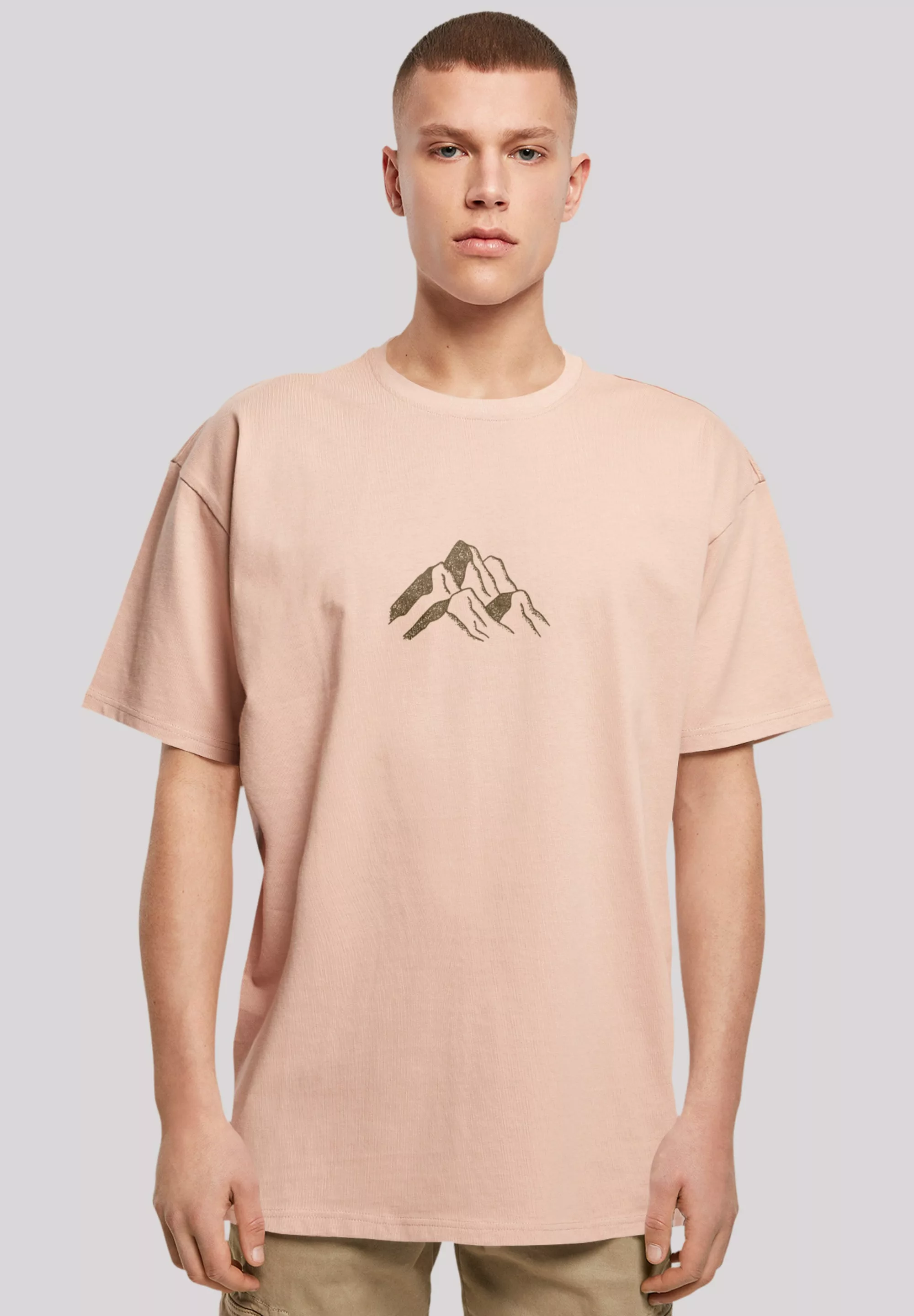 F4NT4STIC T-Shirt "PLUS SIZE Mountain Berge" günstig online kaufen