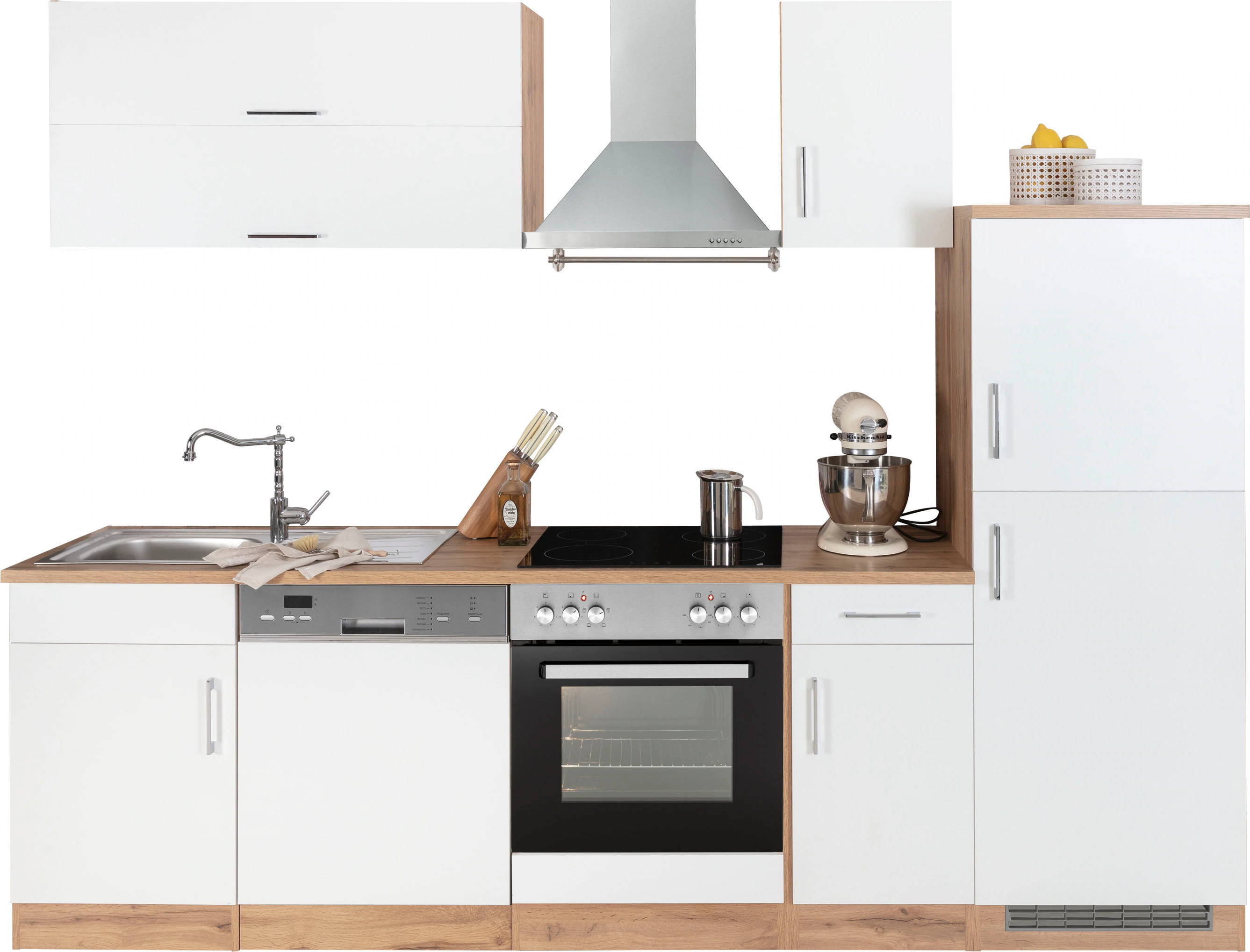 HELD MÖBEL Küchenzeile "Colmar", mit E-Geräten, Breite 270 cm günstig online kaufen