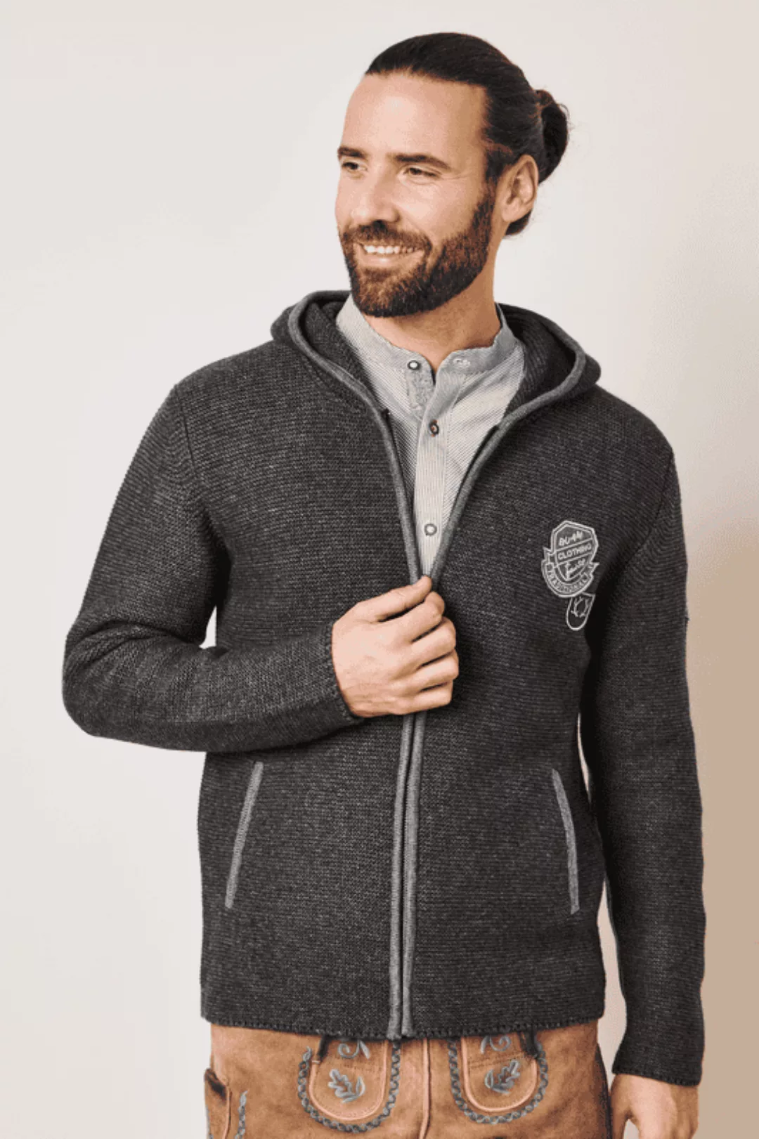 Strickhoodie Bastian günstig online kaufen