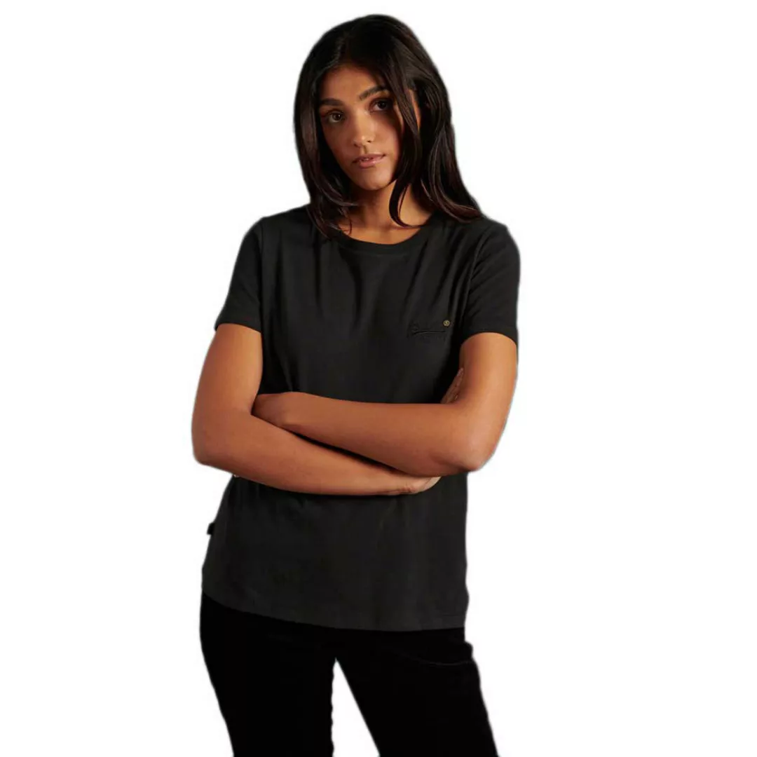 Superdry Organic Cotton Kurzarm T-shirt XS Black günstig online kaufen