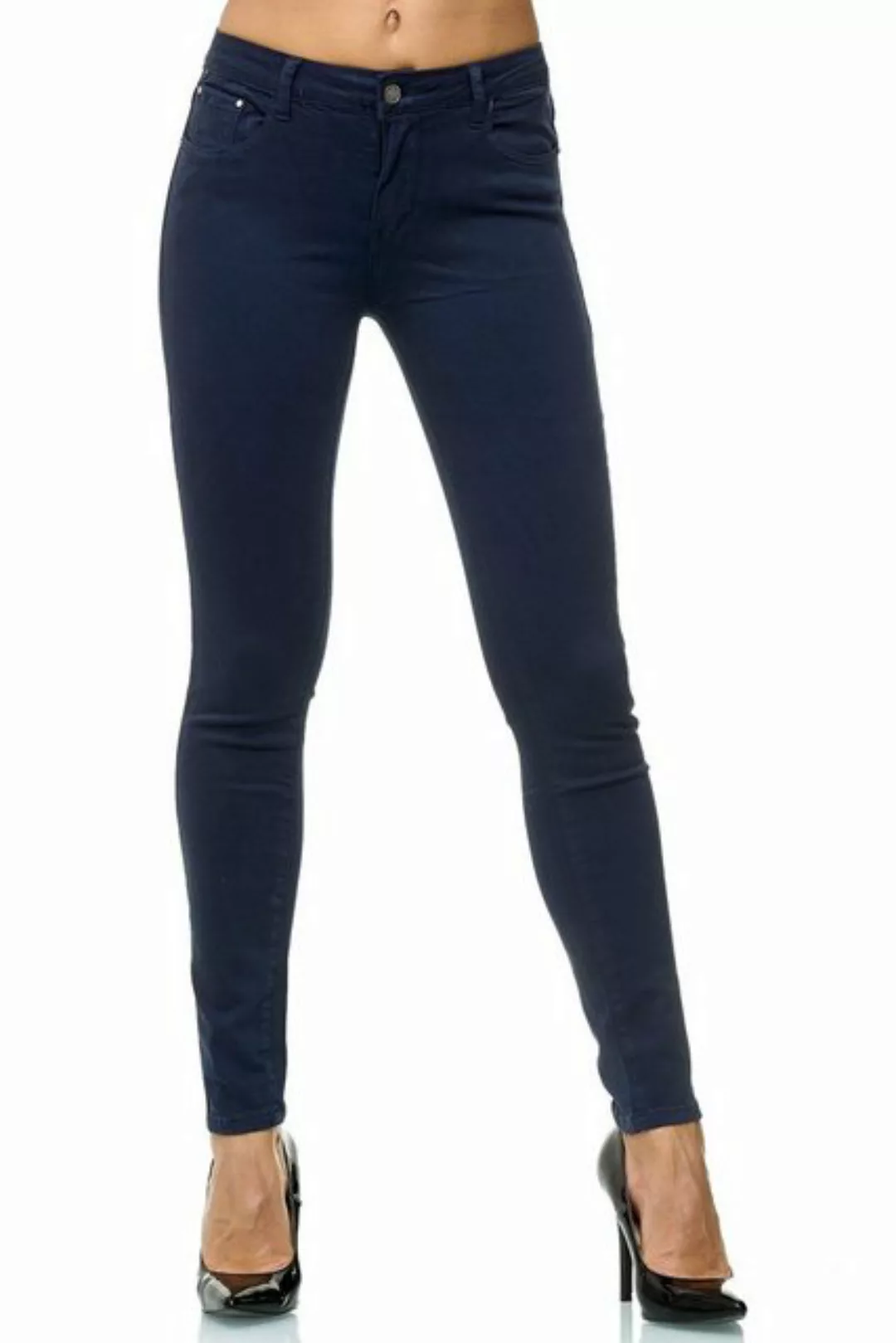 Elara Skinny-fit-Jeans Elara Damen Stretch Hose Skinny Jeans Elastisch (1-t günstig online kaufen