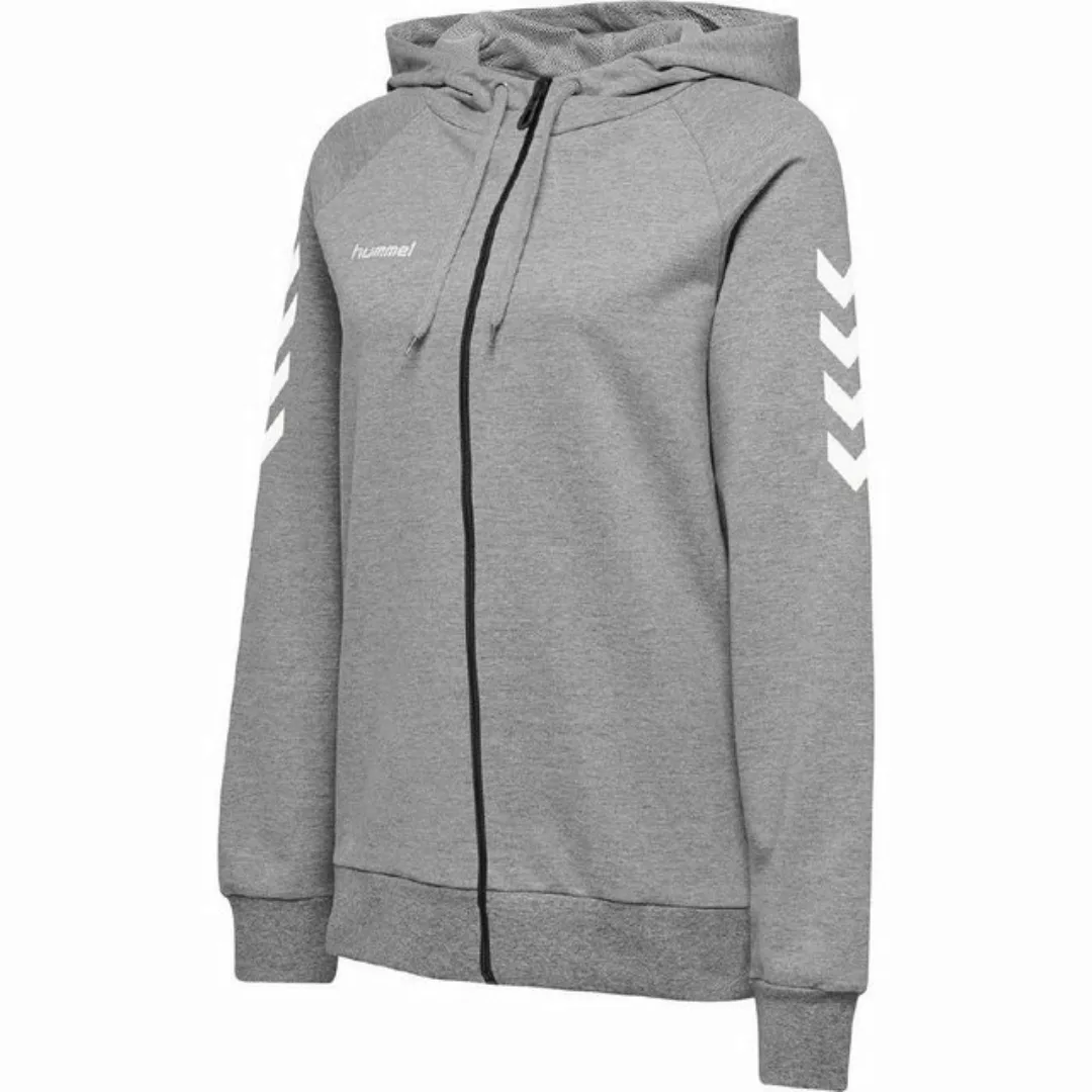 hummel Sweatjacke Hummel Damen Sweatjacke Go Cotton Zip Hoodie Woman 204232 günstig online kaufen