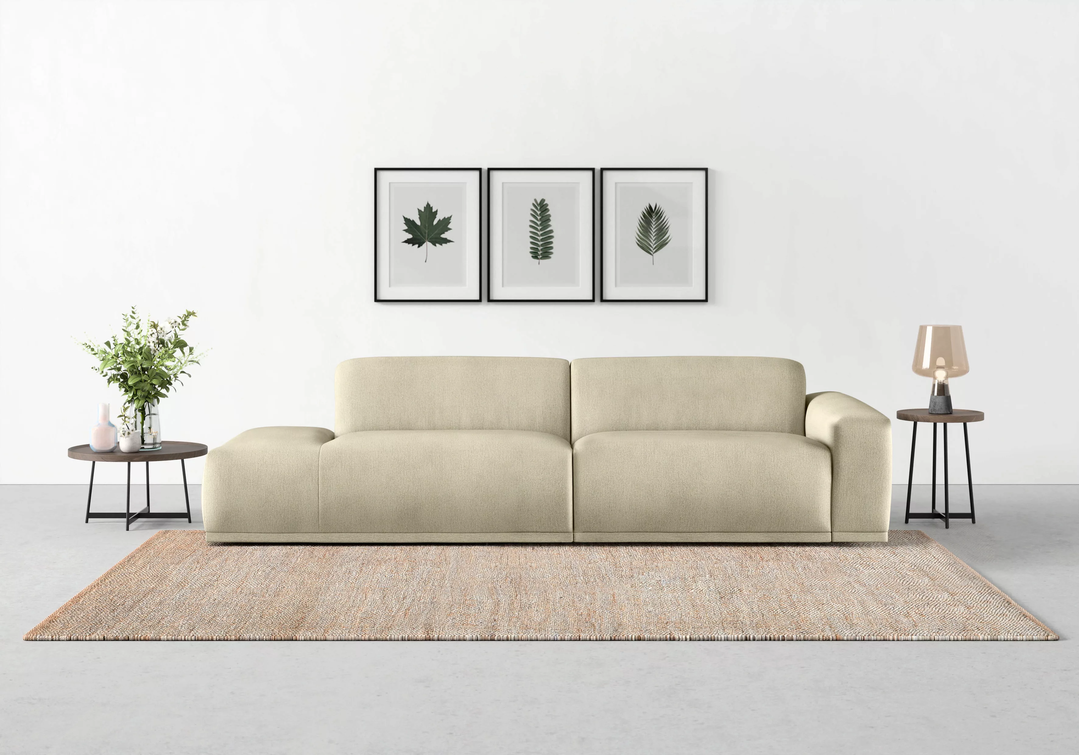 TRENDMANUFAKTUR Big-Sofa "Braga, mit hochwertigem Kaltschaum, Megasofa, in günstig online kaufen